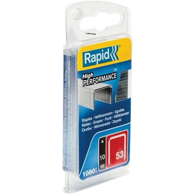 Rapid nr. 53 dundraadnieten 10 mm, 1.080 stuks - 40109504 Rapid nr. 53 dundraadnieten 10 mm, 1.080 stuks - 40109504