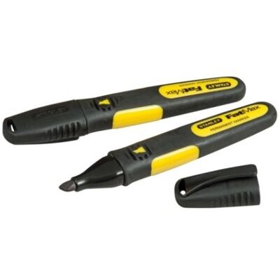 Stanley Handgereedschap fatmax markeerstift zwart (x2) - 0-47-314 Stanley Handgereedschap fatmax markeerstift zwart (x2) - 0-47-314