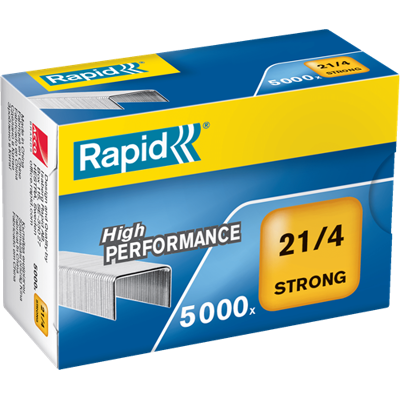 Rapid nieten 24/6 mm strong 5.000 stuks - 24867400 Rapid nieten 24/6 mm strong 5.000 stuks - 24867400