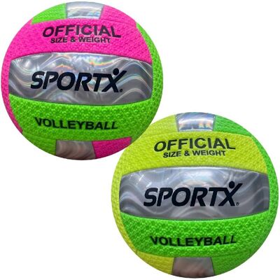 SportX strand volleybal metallic speelgoed bal voor kinderen. SportX strand volleybal metallic speelgoed bal voor kinderen.