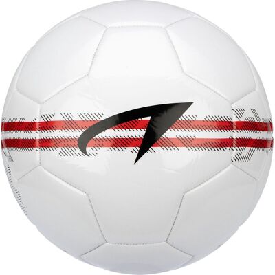 Avento voetbal - grid-mark - wit/rood - maat 5 - ⌀ ca. 22 cm Avento voetbal - grid-mark - wit/rood - maat 5 - ⌀ ca. 22 cm