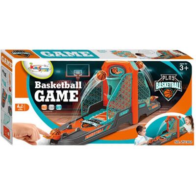 Lobbes Tafelgame basketbal duel Multi kleuren Lobbes Tafelgame basketbal duel Multi kleuren