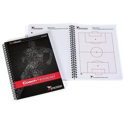 Precision voetbal notitieblok a5 pro-coach zwart 6 stuks. Precision voetbal notitieblok a5 pro-coach zwart 6 stuks.