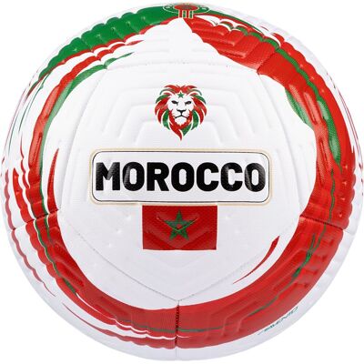 Avento voetbal - lion force - rood/wit - maat 5 - ⌀ ca. 22 cm - wk voetbal - marokko Avento voetbal - lion force - rood/wit - maat 5 - ⌀ ca. 22 cm - wk voetbal - marokko