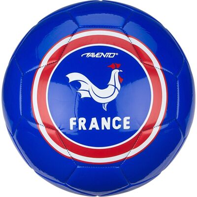 Avento voetbal glossy - world soccer - blauw - frankrijk - maat 5 - ⌀ ca. 22 cm Avento voetbal glossy - world soccer - blauw - frankrijk - maat 5 - ⌀ ca. 22 cm