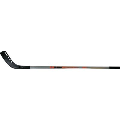 Nijdam ijshockeystick aluminium - 135 cm - zilver/oranje Nijdam ijshockeystick aluminium - 135 cm - zilver/oranje
