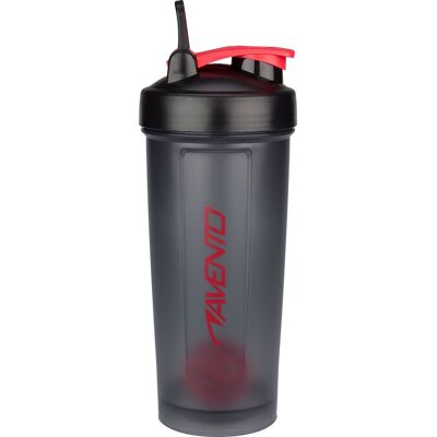 Avento shakebeker - grijs/rood - 1,00 l Avento shakebeker - grijs/rood - 1,00 l