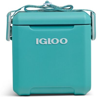 Igloo tag-a-long too remix koelbox - geïsoleerd - vergrendelbare deksel - draagriem - lagoon Igloo tag-a-long too remix koelbox - geïsoleerd - vergrendelbare deksel - draagriem - lagoon