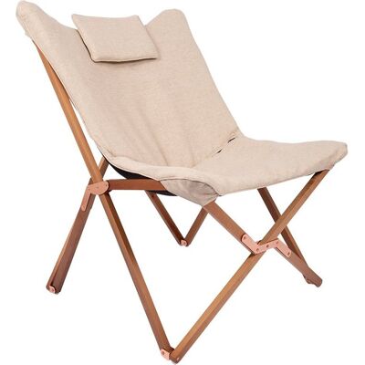 Bo-Camp Urban Outdoor Bloomsbury L Beige Relaxstoel Bo-Camp Urban Outdoor Bloomsbury L Beige Relaxstoel