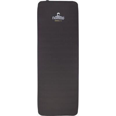 NOMAD ® darwin 10.0 slaapmat zelfopblazend 198 x 68 donkergrijs 10 cm dikte lichaamsvormend comfortabel kamperen incl hoes NOMAD ® darwin 10.0 slaapmat zelfopblazend 198 x 68 donkergrijs 10 cm dikte lichaamsvormend comfortabel kamperen incl hoes