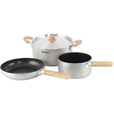Outwell feast ceramic set l capingpan set 3 pannen keramisch Outwell feast ceramic set l capingpan set 3 pannen keramisch