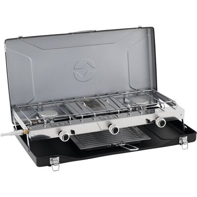 Outwell kirishima trio stove campingkooktoestel 3 x 1200 w grill Outwell kirishima trio stove campingkooktoestel 3 x 1200 w grill