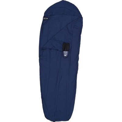 Lowland Outdoor lakenzak - superlite - mummy model - 220x80/70 cm - 280gr Lowland Outdoor lakenzak - superlite - mummy model - 220x80/70 cm - 280gr