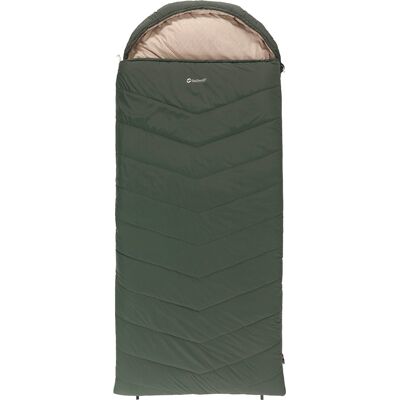 Outwell caldera lux xl green slaapzak dekenmodel +8 c 220 x 100 cm Outwell caldera lux xl green slaapzak dekenmodel +8 c 220 x 100 cm
