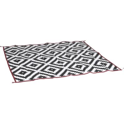 Bo-Camp - urban outdoor - chill mat - lewisham - l - zwart/wit Bo-Camp - urban outdoor - chill mat - lewisham - l - zwart/wit