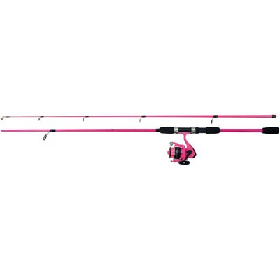Albatros - spin comboset pink - spinhengel & molen - 210cm - pink - inclusief nylon lijn Albatros - spin comboset pink - spinhengel & molen - 210cm - pink - inclusief nylon lijn