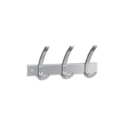 Kerkmann Wandkapstok - 9 Haken, Zilver, 40x17cm - Wandkapstok Kerkmann Wandkapstok - 9 Haken, Zilver, 40x17cm - Wandkapstok