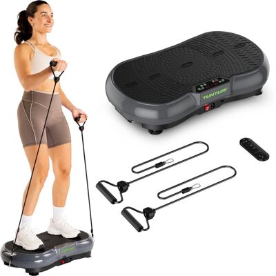 Tunturi cardio fit v40 trilplaat - incl weerstandsbanden en afstandsbediening - vibration plate - 99 snelheden - 10 programma's - vibratie en oscillatie Tunturi cardio fit v40 trilplaat - incl weerstandsbanden en afstandsbediening - vibration plate - 99 snelheden - 10 programma's - vibratie en oscillatie