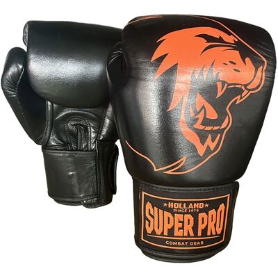 Super Pro nations holland bokshandschoenen leer (beschikbaar in verschillende maten) 14 oz Super Pro nations holland bokshandschoenen leer (beschikbaar in verschillende maten) 14 oz