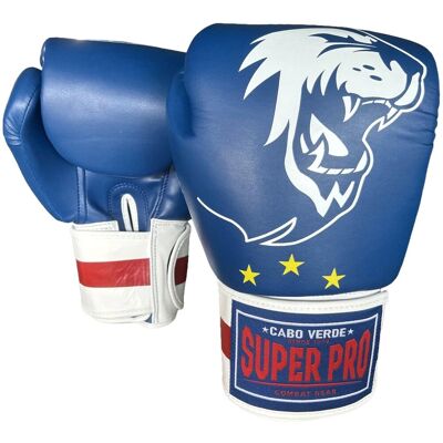 Super Pro nations cabo verde bokshandschoenen leer (beschikbaar in verschillende maten) 14 oz Super Pro nations cabo verde bokshandschoenen leer (beschikbaar in verschillende maten) 14 oz