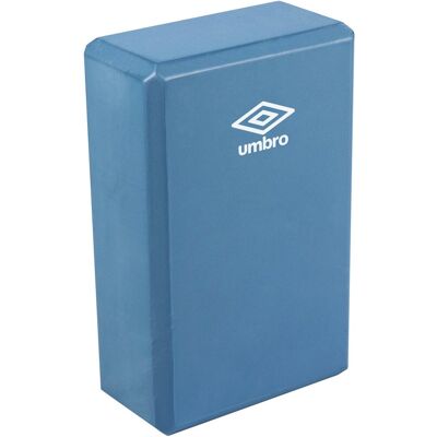 Umbro yogablok - sportblok - 23 x 15 x 7,5 cm - lichtgewicht - glad en zacht oppervlak - pilates blok - rekoefeningen - ondersteuning bij yoga en stretching - blauw Umbro yogablok - sportblok - 23 x 15 x 7,5 cm - lichtgewicht - glad en zacht oppervlak - pilates blok - rekoefeningen - ondersteuning bij yoga en stretching - blauw