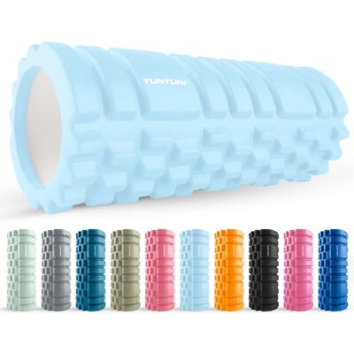 Tunturi - Yoga Grid Foam Roller - Lichtblauw - Foam Roller Tunturi - Yoga Grid Foam Roller - Lichtblauw - Foam Roller