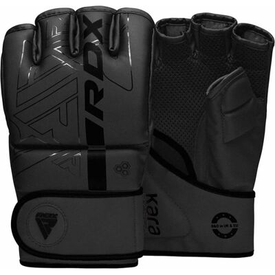RDX Sports F6 Kara MMA Handschoenen - Training - Zwart RDX Sports F6 Kara MMA Handschoenen - Training - Zwart