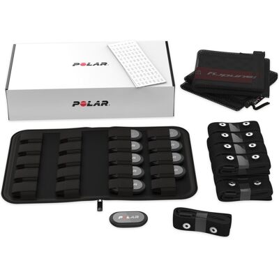 Polar h9 - hartslagsensoren 10-kit met zwarte borstband xs-s Polar h9 - hartslagsensoren 10-kit met zwarte borstband xs-s
