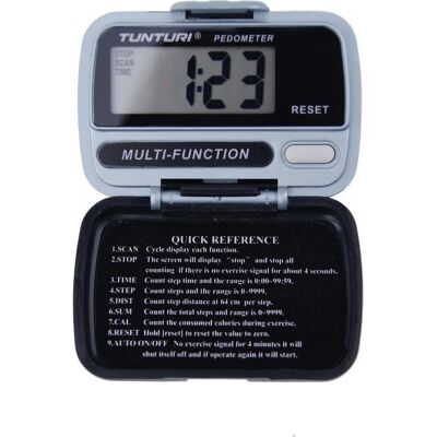 Tunturi digitale stappenteller - pedometer - walk tracker Tunturi digitale stappenteller - pedometer - walk tracker
