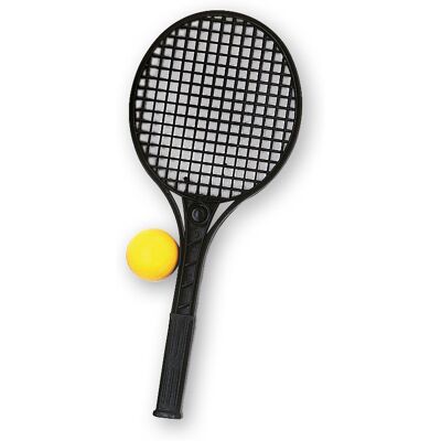 Androni Tennissracket Junior - Foam Bal - 44cm - Tennisspeler Androni Tennissracket Junior - Foam Bal - 44cm - Tennisspeler