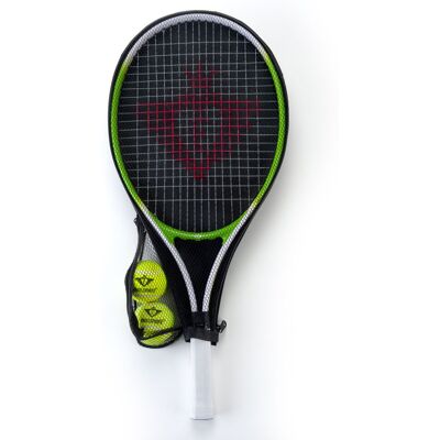 Angel Sports 25 inch Tennisracket - Groen - Junior Angel Sports 25 inch Tennisracket - Groen - Junior