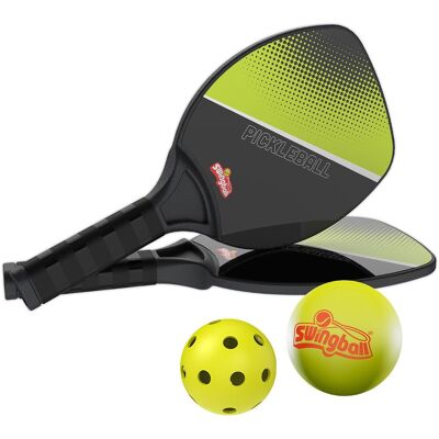 Swingball pickleball bat en ballen set Swingball pickleball bat en ballen set