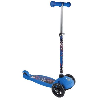 Street Rider 3-wiel Step - Verstelbaar stuur - Blauw Scooter Street Rider 3-wiel Step - Verstelbaar stuur - Blauw Scooter