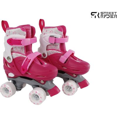 Street Rider Verstelbare Roze Rolschaatsen - Rolschaatsen Street Rider Verstelbare Roze Rolschaatsen - Rolschaatsen