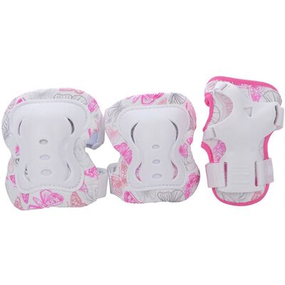 Tempish stryker skate pads kids 3-pack pink xs Tempish stryker skate pads kids 3-pack pink xs