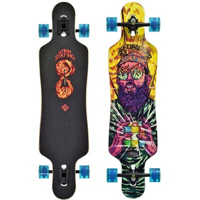 StreetSurfing Street surfing - freeride longboard - 39 inch - curve holy cube - 99cm StreetSurfing Street surfing - freeride longboard - 39 inch - curve holy cube - 99cm
