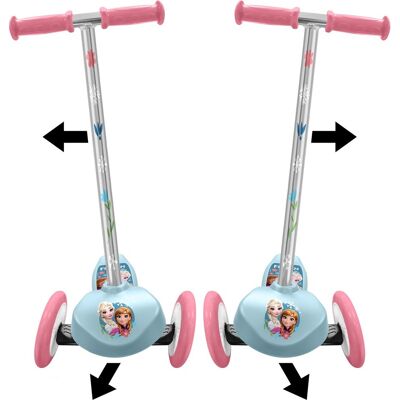 Stamp Disney frozen 3-wiel kinderstep - steering step - meisjes - wit & blauw Stamp Disney frozen 3-wiel kinderstep - steering step - meisjes - wit & blauw