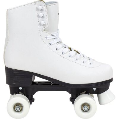 Roces Witte Classic Dubbele Rijen Rollerskates - Rollerskates Roces Witte Classic Dubbele Rijen Rollerskates - Rollerskates