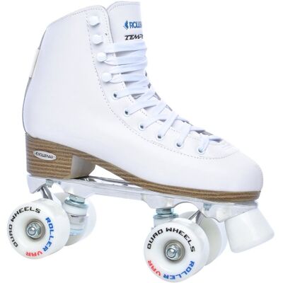 Tempish Klassieke Quad-rolschaatsen - Wit EU 38 Tempish Klassieke Quad-rolschaatsen - Wit EU 38