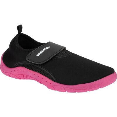 Waimea waterschoenen - volwassenen - sea whip - roze/zwart - maat 37 Waimea waterschoenen - volwassenen - sea whip - roze/zwart - maat 37
