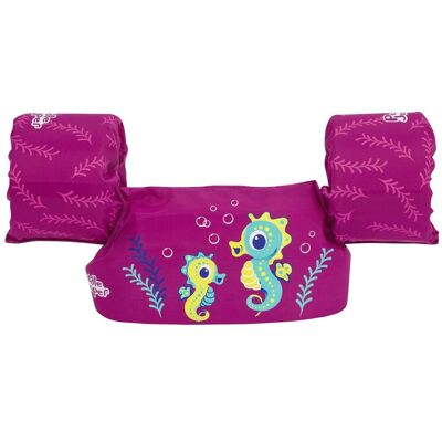 Bestway puddle jumper zeepaardjes - verstelbare zwembandjes voor kinderen - draagkracht 15 - 30 kg - maat one size Bestway puddle jumper zeepaardjes - verstelbare zwembandjes voor kinderen - draagkracht 15 - 30 kg - maat one size