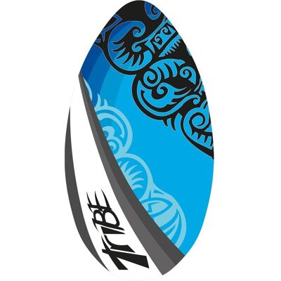 SportX houten skimboard met blauwe tribe print 94 cm SportX houten skimboard met blauwe tribe print 94 cm