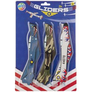 Creative Craft Group Vliegtuigjes foam, set van 3 Multi kleuren Creative Craft Group Vliegtuigjes foam, set van 3 Multi kleuren