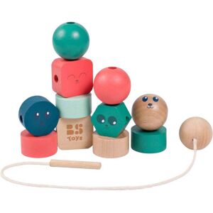 BS Toys houten kralen junior - 13dlg. Multi kleuren BS Toys houten kralen junior - 13dlg. Multi kleuren