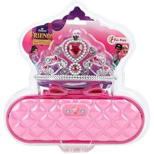 Princess Friends prinses diadeem met tasje roze Princess Friends prinses diadeem met tasje roze