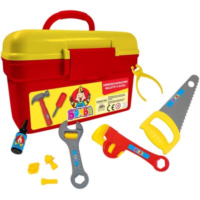 Bumba gereedschapskoffer met tools Multi kleuren Bumba gereedschapskoffer met tools Multi kleuren