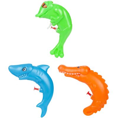 Toi-Toys Splash waterpistool dier met bewegende bek Multi kleuren Toi-Toys Splash waterpistool dier met bewegende bek Multi kleuren