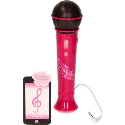 Johntoy Sing Along Microfoon - Duurzaam plastic, verbindt met telefoon, inclusief batterijen Johntoy Sing Along Microfoon - Duurzaam plastic, verbindt met telefoon, inclusief batterijen