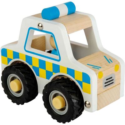 Bigjigs houten politie auto Bigjigs houten politie auto