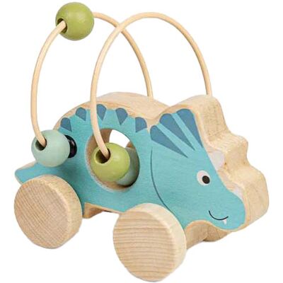Bigjigs Triceratops Duwfiguur - Prehistorisch speelplezier Bigjigs Triceratops Duwfiguur - Prehistorisch speelplezier